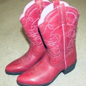 These boots were only worn once.